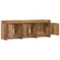 vidaXL TV skrinka 130 x 33 x 47 cm Staré drevo Kompozitné drevo
