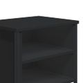 vidaXL Nočné stolíky čierne 2 ks 40x30x40 cm kompozitné drevo