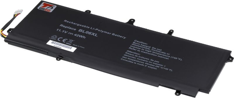 Batéria T6 Power pre HP EliteBook Folio 1040 G1, 1040 G2, 3800mAh, 42Wh, 6cell, Li-pol
