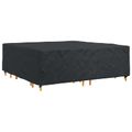 vidaXL Obal na nábytok Jednofarebný Čierna 220 x 220 x 70 cm 420D