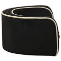 vidaXL Skladací gauč pre psa čierny 73x67x26 cm plyšový s vankúšom