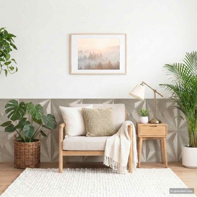 vidaXL Nástenné panely 24 ks 50 x 50 cm Star Beton XPS Pena