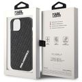 Obal Karl Lagerfeld pre iPhone 15 6,1" KLHCP15S3DMKRLK čierny HC 3D Multi Logo