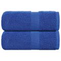 vidaXL Uteráky pre hostí FROGN 2 ks modré 30x50 cm 360 g/m²