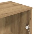 VidaXL TV skrinka Artisan Dub 120x34x37 cm Konštrukčné drevo