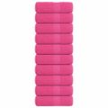 vidaXL Uteráky pre hostí FROGN 10 ks ružové 30x50 cm 360 g/m²
