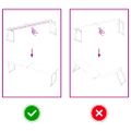 vidaXL Stolová doska svetlohnedá 160x40x(2-4)cm ošetrený masív hrany