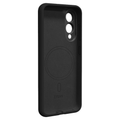 Etteri Silicone Mag puzdro pre Samsung Galaxy S25 Edge čierne