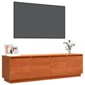 vidaXL TV skrinka 156 x 37 x 45 cm Hnedá Kompozitné drevo