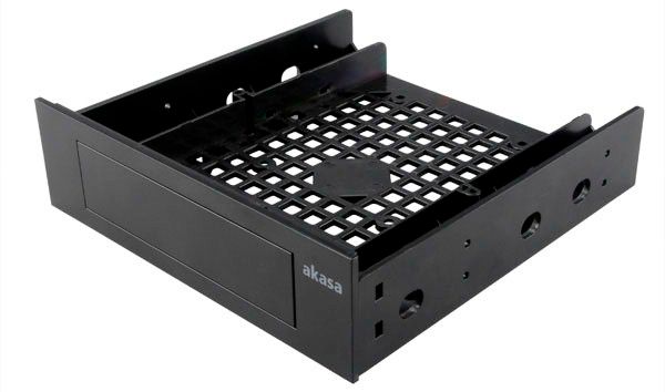 AKASA 3.5''/SSD/HDD adaptér do 5,25'' pozície