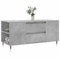 vidaXL Konferenčný stolík betónovosivý 102x44,5x50 cm kompozitné drevo