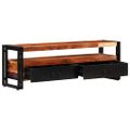 vidaXL TV stolík zo akáciaového dreva 120x30x40 cm