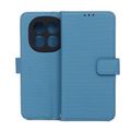 Puzdro Smart Triangle pre Xiaomi Redmi Note 14 Pro Plus 5G (Global) modrá