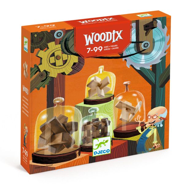 Súprava 6 hlavolamov Woodix