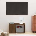 vidaXL TV skrinka hnedý dub 60x24x32 cm spracované drevo