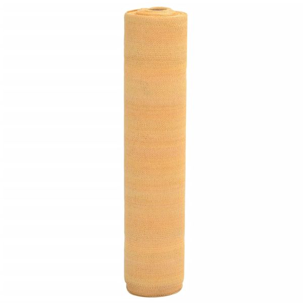 vidaXL Tieniaca sieť piesková 1x25 m HDPE 75 g/m²