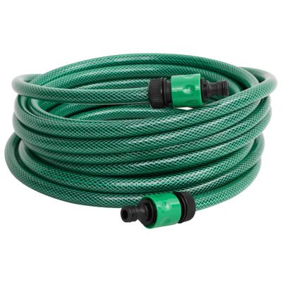 vidaXL Záhradná hadica zelená 10 m PVC