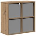 vidaXL Servírovacia skriňa Remeselný dub 49,5 x 22 x 47 cm