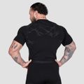Seamless tričko Static Black - GymBeam, veľkosť L