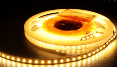 Profi LED pásik MW Lighting HQS-9.6W-120LED-WW-WP-12V 12VDC, 3000K, 12V, 5m, IP64, teplá biela