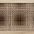 vidaXL Komoda biela 60x30x70 cm masívna borovica a prírodný ratan