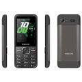 MAXCOM MM244 SE, Telefón DUAL Sim, čierny