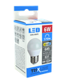 LED žiarovka Trixline 6W E27 G45 studená biela