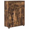vidaXL Sada kúpeľňového nábytku 3 ks Dymová dub 72,5 x 36,5 x 100 cm