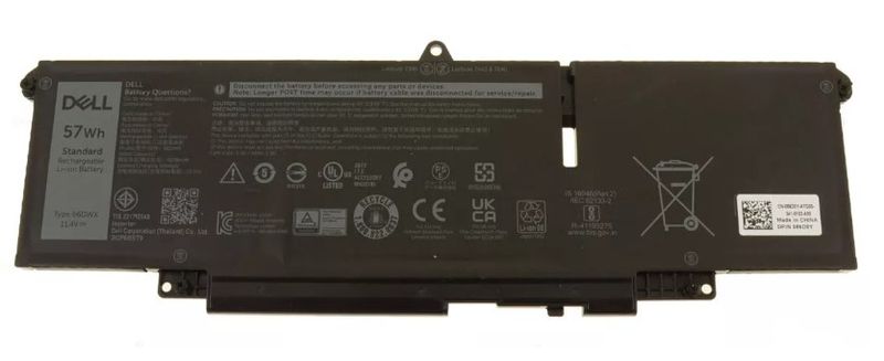 Dell batéria 3-cell 57W/HR LI-ION pre Latitude 7340, 7440, 7450, 7640