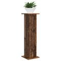 vidaXL Stojan na rastliny 2 ks Staré drevo 30,5 x 30 x 100,5 cm