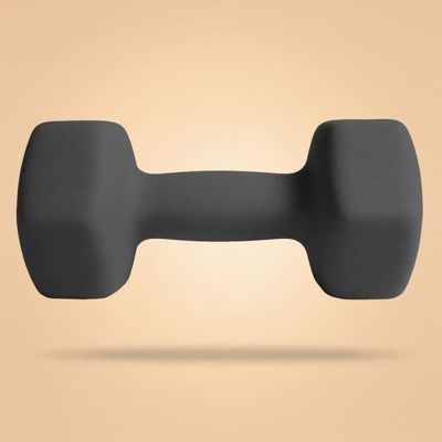 Neoprénová jednoručka Hex - BeastPink, čierna, 10 kg, Neoprén