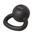 Liatinový kettlebell HMS KZG10 10 kg, čierny