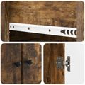 vidaXL Sada skríň 2 ks 66 x 34,5 x 90 cm Kompozitné drevo Dymový dub