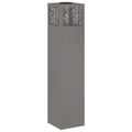 vidaXL Solárne LED svetlo na chodník 2 ks Teplá biela 18 x 18 x 80 cm
