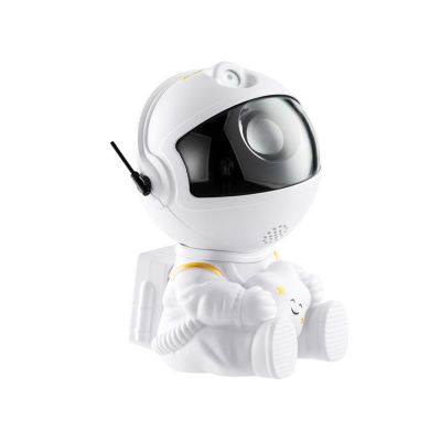 Lampa / LED projektor astronaut HR-F3 biela
