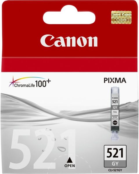 Canon CLI-521GY, sivý
