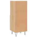 vidaXL Komoda dub sonoma 34,5x34x90 cm spracované drevo