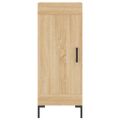 vidaXL Komoda dub sonoma 34,5x34x90 cm spracované drevo