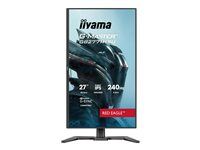 iiyama G-MASTER Red Eagle GB2771HSU-B1 - LED monitor - hranie hier - 27" - 1920 x 1080 Full HD (1080p) @ 240 Hz - Fast IPS - 350 cd/m² - 1000:1 - 0,4 ms - HDMI, DisplayPort - reproduktory - čierna, matná
