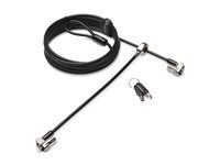 Master Keyed - Bezpečnostný káblový zámok - 2.44 m - kompatibilný s TAA