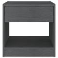 vidaXL Nočné stolíky 2 ks sivé 40x31x40 cm borovicový masív