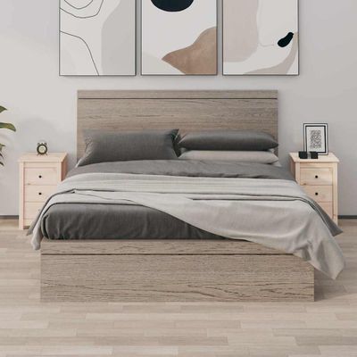 vidaXL Nočné stolíky 2 ks 40x35x61,5 cm masívne borovicové drevo