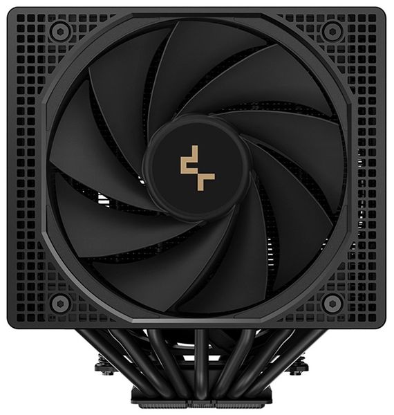 DEEPCOOL chladič CPU Assassin VC Elite / 7xheatpipes / 140 mm PWM fan / černý Chladic, pro CPU, pro Intel i AMD, socket 1851, 1700, 1200, 115x, 20xx, AM5, AM4, 300W TDP, 140+120mm ventilátor, 7 heatpipe, PWM