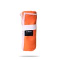 Športový rýchloschnúci uterák Orange/White - GymBeam