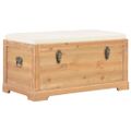 vidaXL Úložná truhlica s vankúšom 80x40x40 cm MDF