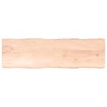 vidaXL Stolová doska 200x60x(2-4) cm neošetrený masív živé hrany
