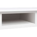 vidaXL Komoda biela 108x45x76 cm masívne drevo paulovnia