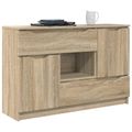 vidaXL Servírovacia skriňa Sonoma dub 100 x 30 x 65,6 Kompozitné drevo