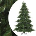 vidaXL Umelý Sklápací Vianočný Stromček Zelená 240 cm PVC, oceľ