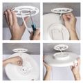 LED prisadené svietidlo DIONI, kruhové, biele, 32W, CCT